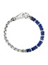 细节 - 点击放大 - JOHN HARDY - Heishi Sterling Silver Lapis Lazuli Beaded Box Chain Bracelet — Size UM