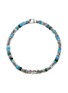 细节 - 点击放大 - JOHN HARDY - Heishi Sterling Silver Swiss Blue Topaz Beaded Bracelet — Size UM