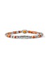 细节 - 点击放大 - JOHN HARDY - Heishi Sterling Silver Orange Citrine Beaded Bracelet — Size US