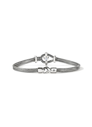 细节 - 点击放大 - JOHN HARDY - Icon Sterling Silver Blue Topaz Bracelet — Size UM