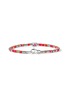 细节 - 点击放大 - JOHN HARDY - Heishi Sterling Silver Rhodolite Beaded Bracelet — Size UM