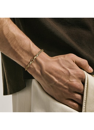  - JOHN HARDY - Oval Link 14K Bracelet — Size UM