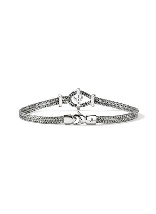 细节 - 点击放大 - JOHN HARDY - Icon Sterling Silver Topaz Bracelet — Size US