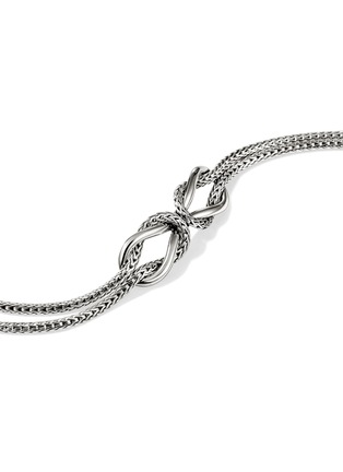  - JOHN HARDY - Love Knot Infinite Sterling Silver Bracelet — Size US