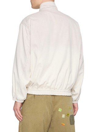 背面 - 点击放大 - MIHARA YASUHIRO - Sunfaded Herringbone Cotton Zip Jacket