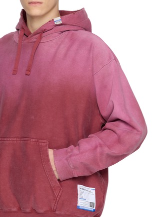  - MIHARA YASUHIRO - Distressed Faded Terry Hoodie