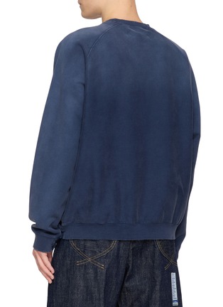 背面 - 点击放大 - MIHARA YASUHIRO - Distressed French Terry Cotton Sweatshirt