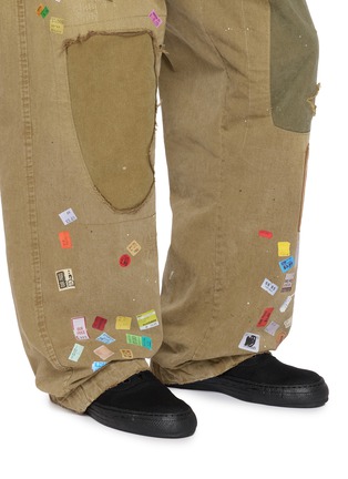 模特儿示范图 - 点击放大 - MIHARA YASUHIRO - Kiefer Canvas Low-Top Men's Sneakers