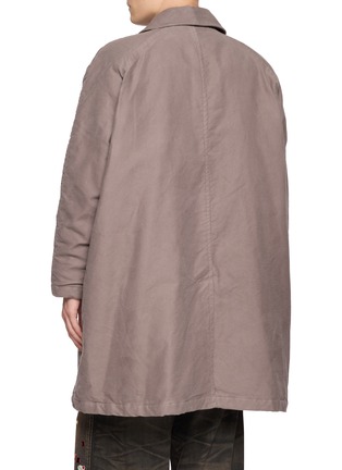 背面 - 点击放大 - MIHARA YASUHIRO - Oversize Logo Label Coat