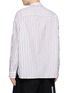 背面 - 点击放大 - MIHARA YASUHIRO - Label Detail Striped Dress Shirt