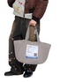 模特儿示范图 - 点击放大 - MIHARA YASUHIRO - Cotton Canvas Tote Bag