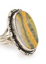 细节 - 点击放大 - TIHWA JEWELRY - Silver Jasper Statement Ring — US 9