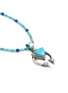 细节 - 点击放大 - TIHWA JEWELRY - Silver Turquoise Sculptural Pendant
