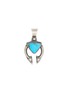 首图 - 点击放大 - TIHWA JEWELRY - Silver Turquoise Sculptural Pendant