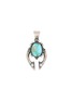 首图 - 点击放大 - TIHWA JEWELRY - Silver Turquoise Cabochon Sculptural Pendant
