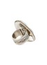细节 - 点击放大 - TIHWA JEWELRY - Silver Turquoise Teardrop Statement Ring — US 9