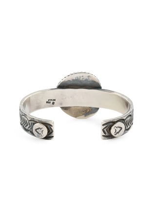 细节 - 点击放大 - TIHWA JEWELRY - Extra Large Silver Turquoise Cuff