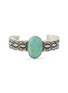 首图 - 点击放大 - TIHWA JEWELRY - Medium Silver Turquoise Cuff