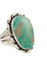 细节 - 点击放大 - TIHWA JEWELRY - Silver Turquoise Ring — Size US 9