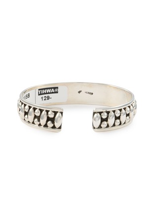 细节 - 点击放大 - TIHWA JEWELRY - Medium Silver Beaded Cuff