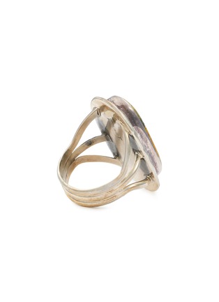 细节 - 点击放大 - TIHWA JEWELRY - Silver Jasper Ring — Size US 8.5