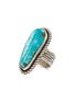 首图 - 点击放大 - TIHWA JEWELRY - Silver Turquoise Ring — Size US 6.5