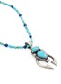 细节 - 点击放大 - TIHWA JEWELRY - Silver Double Turquoise Pendant