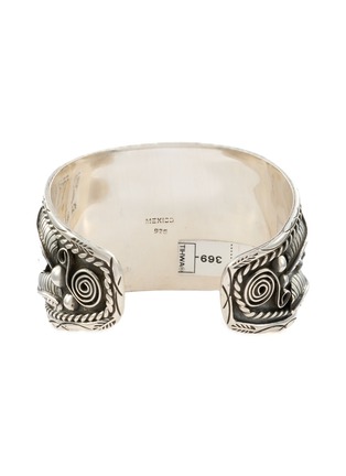 细节 - 点击放大 - TIHWA JEWELRY - Large Silver Turquoise Cuff