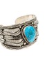 细节 - 点击放大 - TIHWA JEWELRY - Large Silver Turquoise Cuff