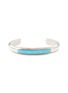 首图 - 点击放大 - TIHWA JEWELRY - Small Silver Turquoise Inlay Cuff