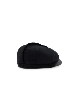 模特儿示范图 - 点击放大 - COMME DES GARCONS SHIRT ACCESSORIES - Leather Brim Gavroche Hat
