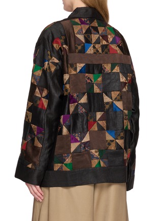 背面 - 点击放大 - KATLIAX - Triangle Patchwork Jacket