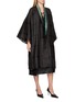 细节 - 点击放大 - KATLIAX - Floral Jacquard Kimono Style Robe