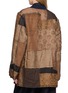 背面 - 点击放大 - KATLIAX - Raw Edge Patchwork Jacket