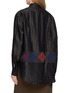 背面 - 点击放大 - KATLIAX - Point Collar Cracked Triangle Patterned Shirt