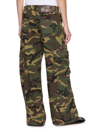 背面 - 点击放大 - ÁMR DE SAÍSON - Relaxed Camouflage Print Cargo Trousers
