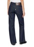 背面 - 点击放大 - ÁMR DE SAÍSON - Low Rise Bootcut Cotton Denim Jeans