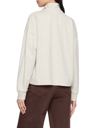 背面 - 点击放大 - ÁMR DE SAÍSON - Logo Quarter Zip Sweatshirt