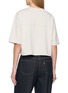 背面 - 点击放大 - ÁMR DE SAÍSON - AMR Boxy Cropped Terry Cotton T-shirt