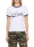 首图 - 点击放大 - ÁMR DE SAÍSON - AMR Boxy Cropped Terry Cotton T-shirt