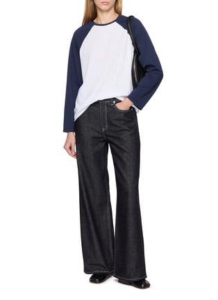模特儿示范图 - 点击放大 - ÁMR DE SAÍSON - Raglan Long Sleeve T-shirt