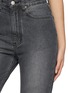  - ÁMR DE SAÍSON - High Rise Straight Leg Cotton Denim Jeans