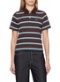 首图 - 点击放大 - ÁMR DE SAÍSON - Striped Polo Shirt