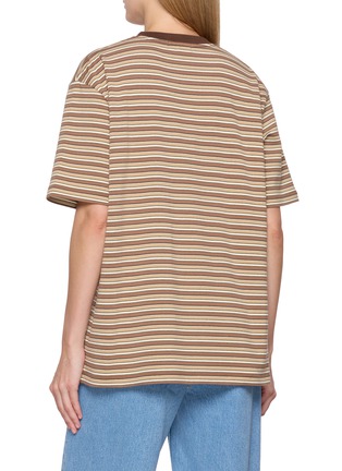 背面 - 点击放大 - ÁMR DE SAÍSON - Striped Relaxed T-shirt