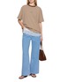 模特儿示范图 - 点击放大 - ÁMR DE SAÍSON - Striped Relaxed T-shirt