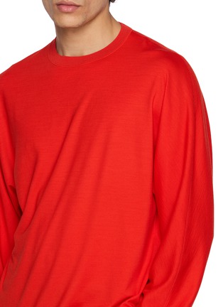  - GOOD PEOPLE GOOD STITCHING GOOD PRODUCT - Crew Neck Long Sleeve Knit Sweater