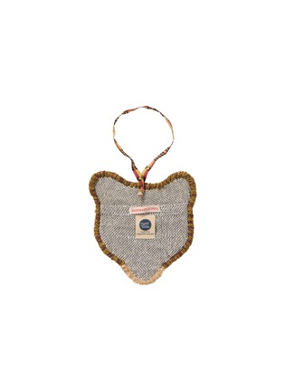 细节 –点击放大 - DOING GOODS - Archie Check Bear Wool Gift Hanger
