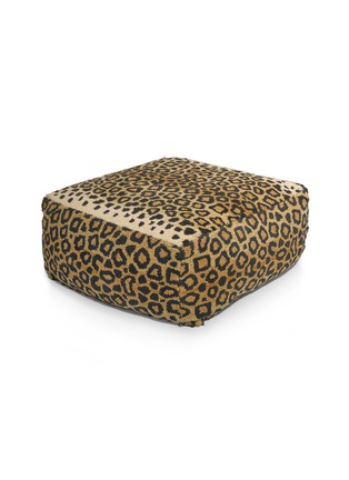 细节 –点击放大 - DOING GOODS - Leopard Square Pouf