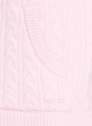 - SKIMS - SWEATER KNIT 麻花针织连帽开衫