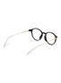 模特儿示范图 - 点击放大 - GUCCI - Acetate Round Optical Glasses